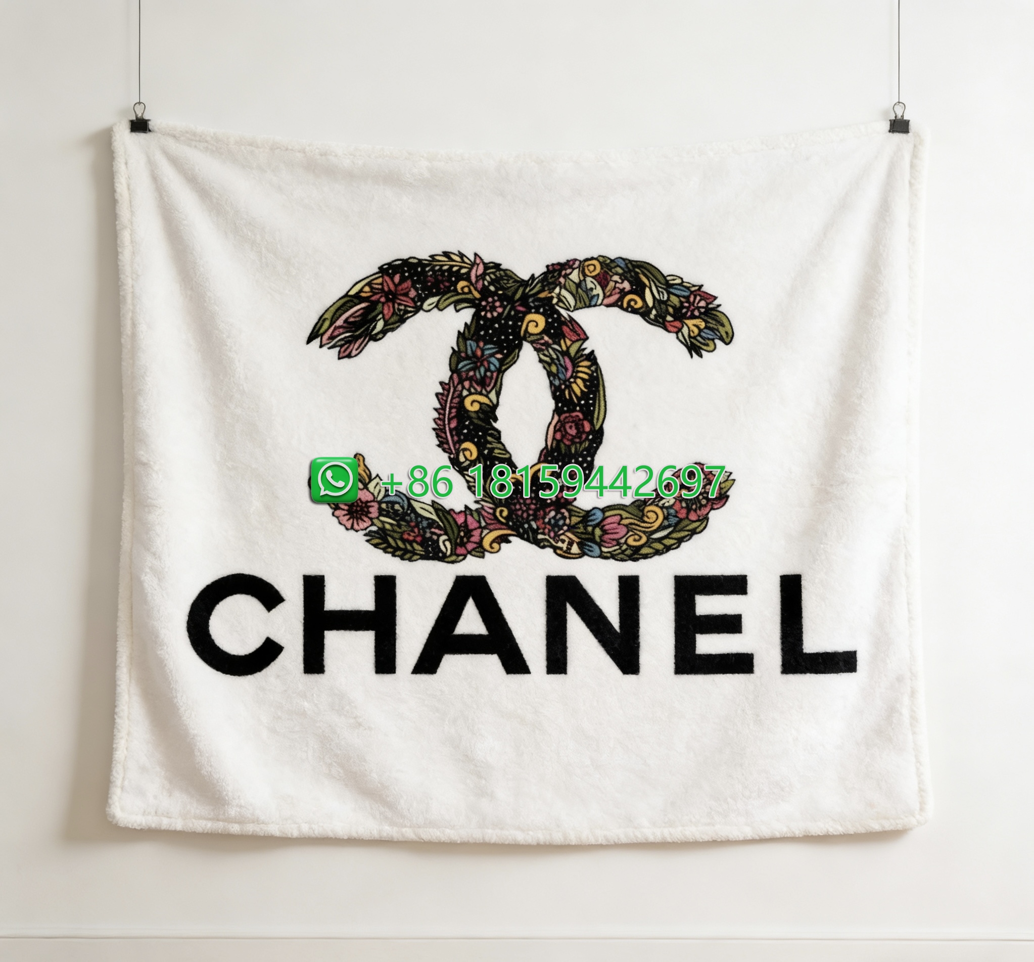 Chanel Throw Blankets